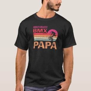 Camiseta O Maior Bmx Papa Vintage Dia dos Pais