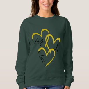 Camiseta O Maior é o Amor Fundado na Fé Vivendo em H