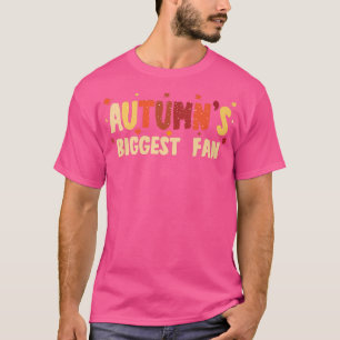 Camiseta O maior fã do outono para a temporada do outono