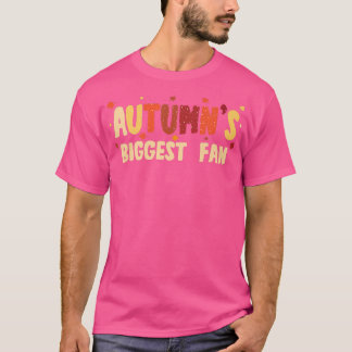 Camiseta O maior fã do outono para a temporada do outono