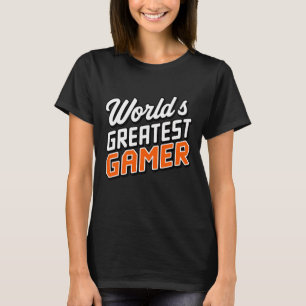 Camiseta O maior jogador do mundo