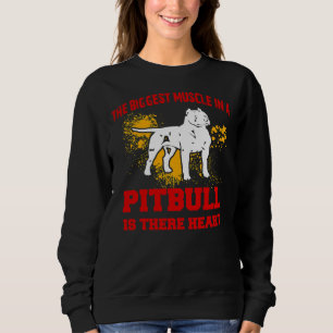Camiseta O Maior Músculo De Um Pitbull É O Seu H