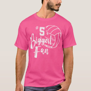 Camiseta O Maior Pai De Voleibol Da Mãe Dos Cinco E Cinco