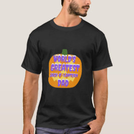Camiseta O maior Pai Jack-o-lanterno do mundo