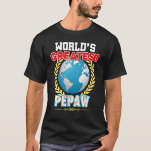 Camiseta O maior povo da Terra Orgulhoso Dia do Pai