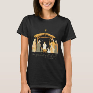 Camiseta O Maior Presente Para Todos Jesus Natal Natividade