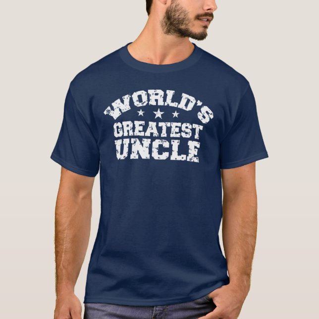 Camiseta O maior tio do mundo (Frente)