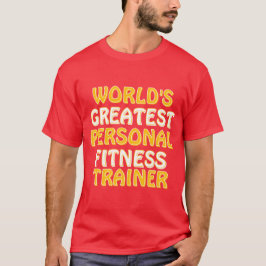 Camiseta O maior treinador de Malhações pessoal do mundo