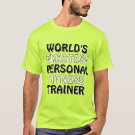 Camiseta O maior treinador de Malhações pessoal do mundo