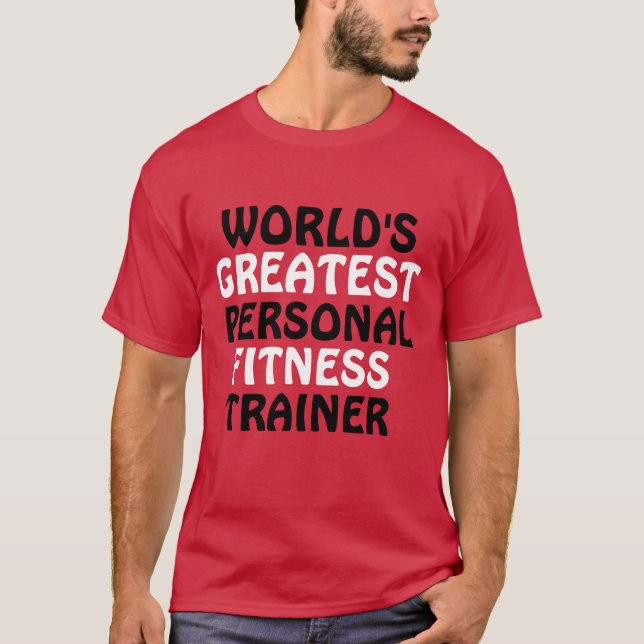 Camiseta O maior treinador de Malhações pessoal do mundo (Frente)