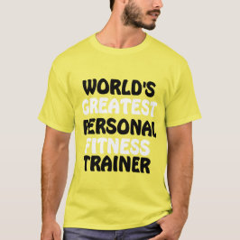 Camiseta O maior treinador de Malhações pessoal do mundo