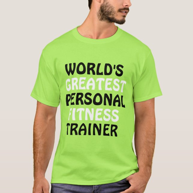 Camiseta O maior treinador de Malhações pessoal do mundo (Frente)