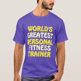 Camiseta O maior treinador de Malhações pessoal do mundo