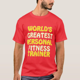 Camiseta O maior treinador de Malhações pessoal do mundo