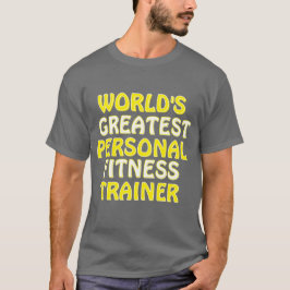 Camiseta O maior treinador de Malhações pessoal do mundo
