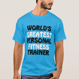 Camiseta O maior treinador de Malhações pessoal do mundo