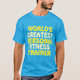 Camiseta O maior treinador de Malhações pessoal do mundo