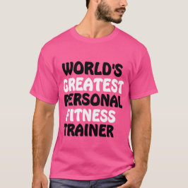 Camiseta O maior treinador de Malhações pessoal do mundo