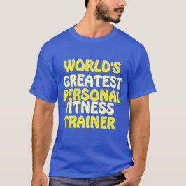 Camiseta O maior treinador de Malhações pessoal do mundo