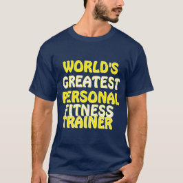 Camiseta O maior treinador de Malhações pessoal do mundo