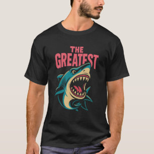 Camiseta O Maior Tubarão de Todos – Jaws Estilo Vintage Mas