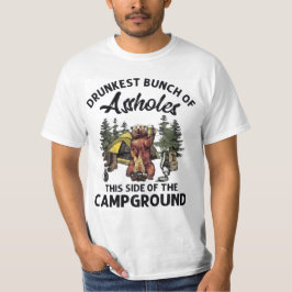 Camiseta O mais bêbado grupo de Asshols