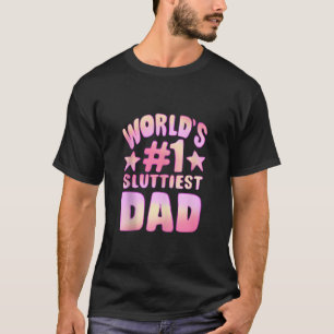 Camiseta O mais elegante Pai do mundo, os pais engraçados,