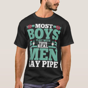Camiseta O mais encanador joga com brinquedos homens reais