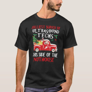 Camiseta O Mais Jolliest De Tecnologia De Ultrassom Feliz N