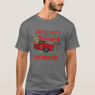 Camiseta O Mais Jolliest Do Professor Este Nuthouse Vermelh