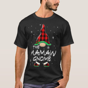 Camiseta O Mamaw Gnomo Red Buffalo Xadrez Natal Pajama