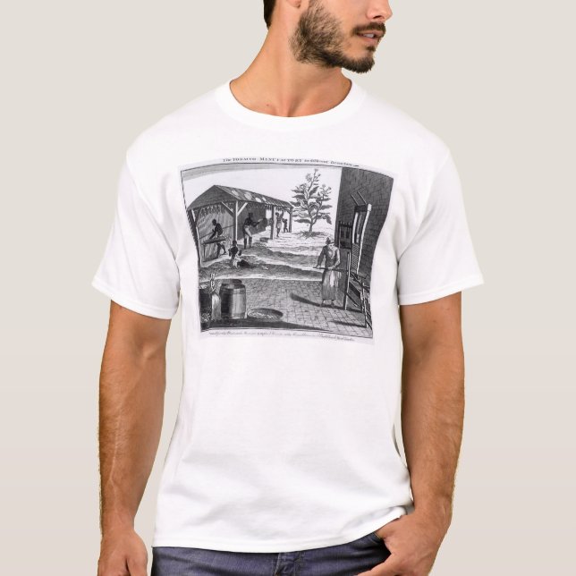Camiseta O Manufactory do tabaco em ramos diferentes (Frente)