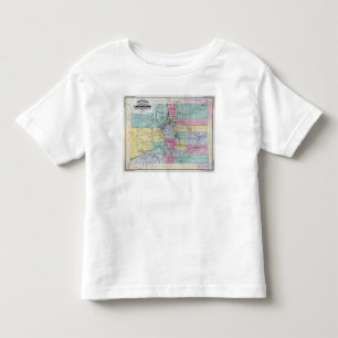 Camiseta O mapa de Thayer de Colorado