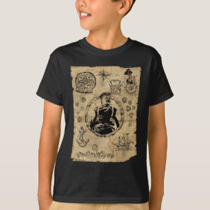 Camiseta O mapa do tesouro da Lama dos Goonies