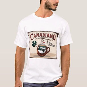 Camiseta O Maple Shot - Canadiano Espresso