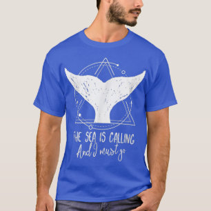 Camiseta O Mar Está Chamando Eu Tenho Que Ir Tshirt De Bale