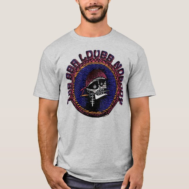 Camiseta O Mar Não Ama Ninguém (Frente)