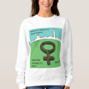 Camiseta O março das mulheres no Washington DC