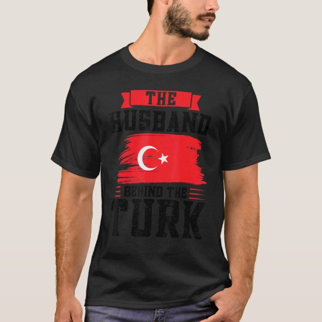 Camiseta O Marido Por Trás Do Turco (Frente)