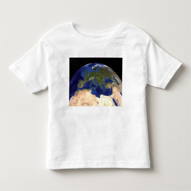 Camiseta O mármore azul da próxima geração da Terra 7 (Frente)