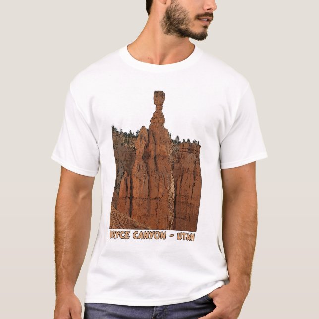 Camiseta O martelo do Thor - garganta de Bryce (Frente)