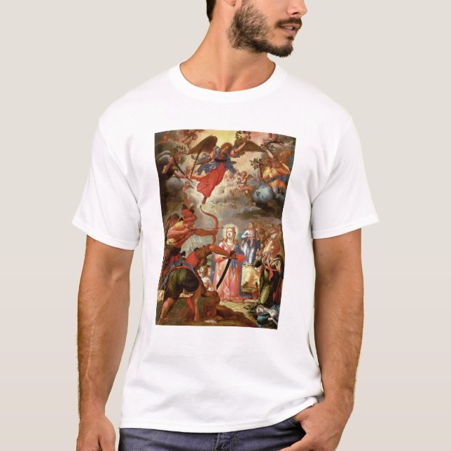 Camiseta O martírio de St Ursula, início do século XVII (Frente)