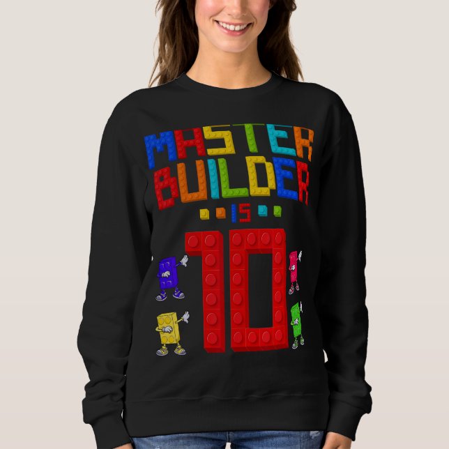 Camiseta O Master Builder é o 10 anos do edifício 10º anive (Frente)