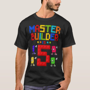 Camiseta O Master Builder tem 5 anos de 5 de prédio