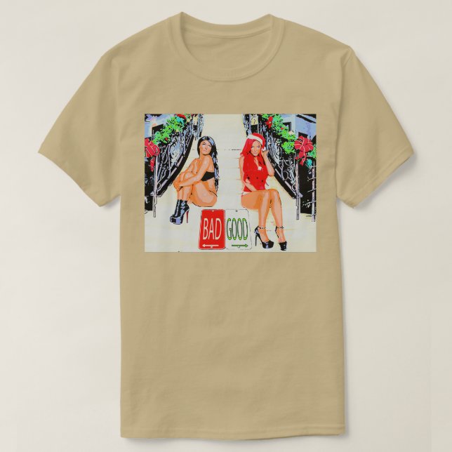 Camiseta O mau Natal é bom (Frente do Design)