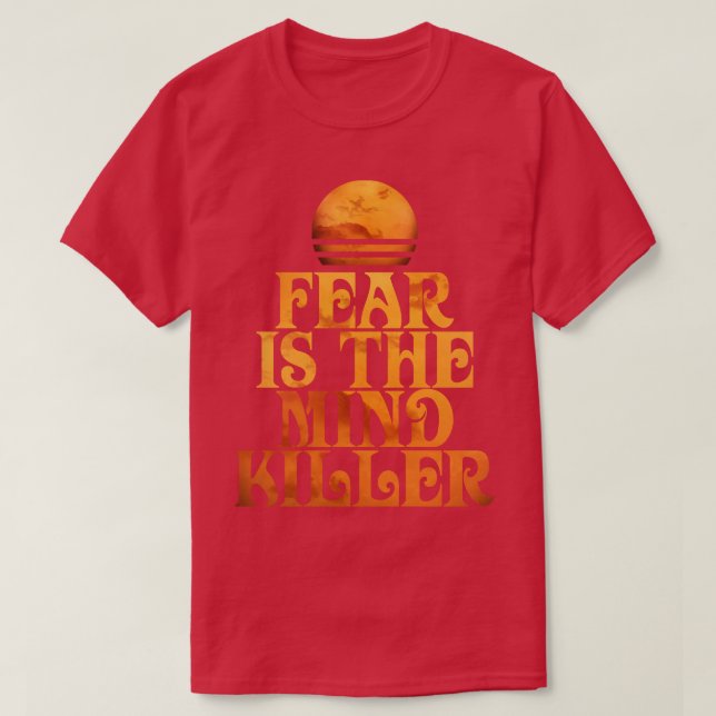 Camiseta O medo é o MindKiller (Frente do Design)