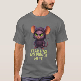 Camiseta O Medo Não Tem Energia - Design Monster 3D