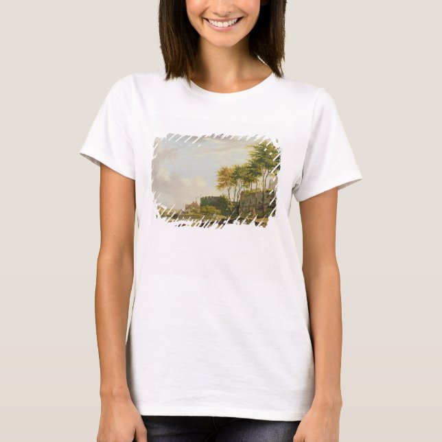 Camiseta O Medway em Rochester, 1776 (óleo em canvas) (Frente)