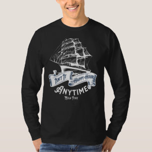 Camiseta O Mega Pint da hora feliz não diz 1