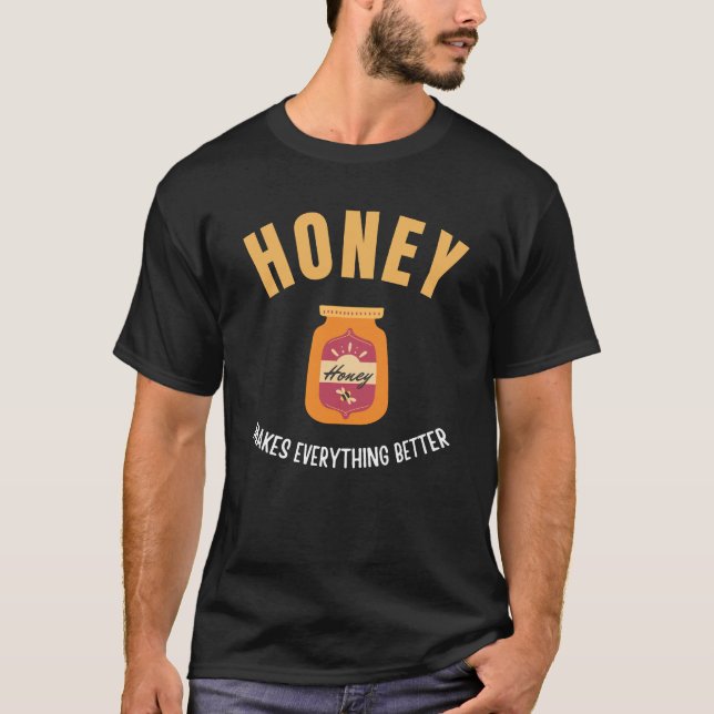 Camiseta O mel melhora tudo (Frente)